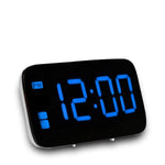 Reveil-Numerique-LED-Snooze-Grand-Ecran-LCD-Bleu